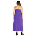 thumbnail image 3 of Women’s Plus Size Strapless Maxi Dress, 3 of 3