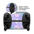 thumbnail image 4 of Bixox Washable Rainbow Scales Printed Luggage Cover, Fashion Suitcase Protector Fits for Small luggage, 4 of 8