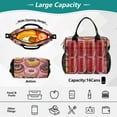 thumbnail image 2 of FORMRS Insulated Lunch Bag Unisex Large Capacity with Shoulder Strap, Cute Doughnuts Pattern, 2 of 6