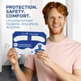thumbnail image 5 of MED PRIDE Flushable Toilet Seat Covers, Disposable Half-Fold Liners, 250 pack Septic Safe, White Paper, Travel Use, 5 of 5