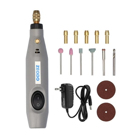 

ZD6000 Power Rotary Tool Charging Cable Powered Rotary Tool Kit Multiple Use for Woodworking Cutting Engraving Carving Polishing Drilling Grinding and Sanding