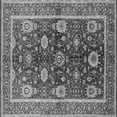 thumbnail image 1 of Ahgly Company Indoor Square Oriental Gray Industrial Area Rugs, 7' Square, 1 of 4