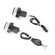 thumbnail image 5 of Luz LED para motocicleta luz de señal de giro para manillar CC de 12V lámpara de marcador lateral intermitente blanca y amarilla ANGGREK Otros, 5 of 8