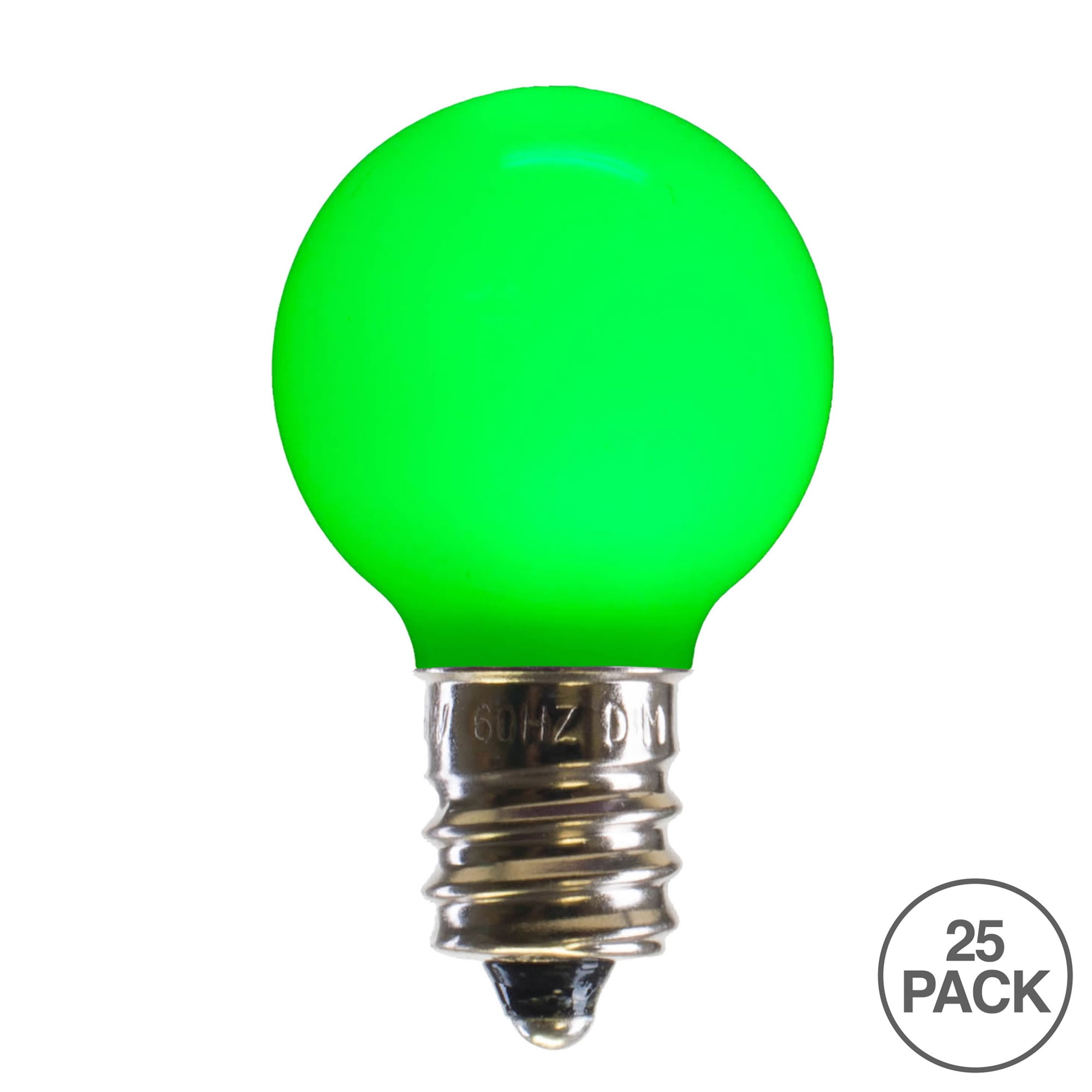 Vickerman G30 Green Ceramic LED Replacement Bulb, package of 25