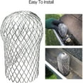 thumbnail image 4 of 8 Pack Gutter Guards,6.7X3.5In Adjustable Aluminum Leaf Filter Strainer,Heavy Duty Filters,Durable Downspouts Gutter Guard for Home, 4 of 6