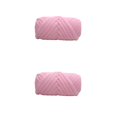 thumbnail image 1 of Billuyoard Para hilo grueso, voluminoso, hipoalergénico, inodoro, para tejer, voluminoso, soporte grueso para proyectos, manta de punto rosa Rosa 500g 2Conjunto, 1 of 6