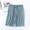 Light Blue, variant on Oplxuo Women's Ultra-Soft Modal Sleep Shorts, Plus Size Comfy Elastic Waist Summer Lounge Bermuda Shorts with Pockets