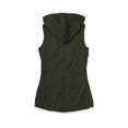 thumbnail image 2 of Ma Croix Womens Lightweight Hooded Vest Sherpa Lined Wind Resistant Sleeveless Vest, 2 of 3