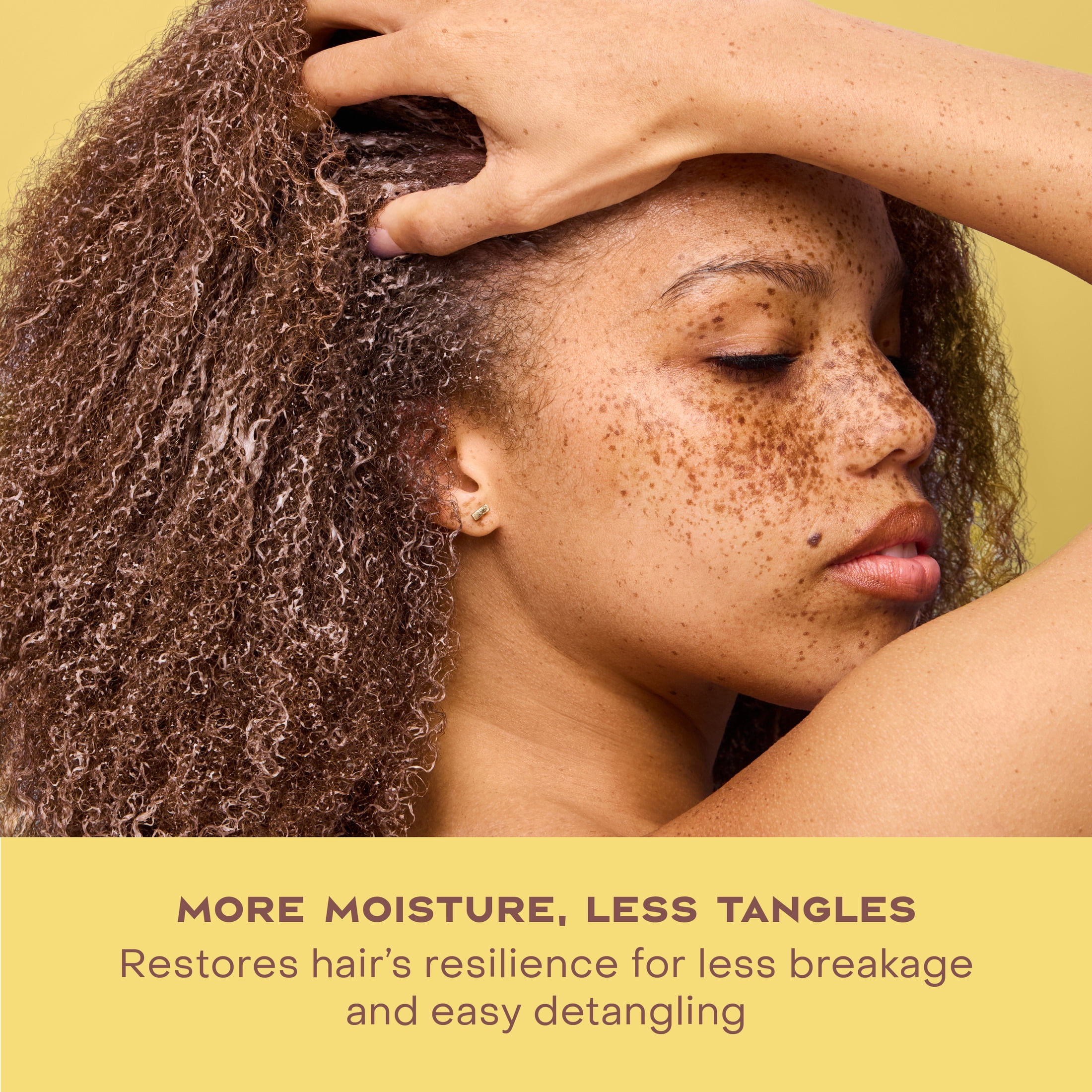SheaMoisture Leave In Conditioner For Damaged Hair 100% Pure Jamaican Black Castor Oil to Soften and Detangle Hair, 11.5 oz
