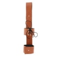thumbnail image 1 of Organizador de botellas de piel sintética, bolsa de viaje colgante, portavasos para camping amarillo, 1 of 7