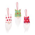 thumbnail image 1 of Wosthever 3 piezas de muñeco de gnomo de Navidad, regalo para el hogar, vacaciones encantadoras, pequeño enano sin rostro, colgante de Navidad, regalos, Kits de decoración para fiestas Tipo 1 Wosthever HA070277-01, 1 of 6