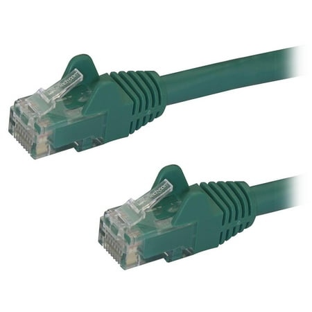 UPC: 0065030838078 | StarTech N6PATCH4GN 4 ft. Green Cat6 Patch Cable with Snagless RJ45 Connectors – Cat6 Ethernet Cable – 4 ft. Cat6 UTP Cable