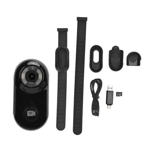 Pet Collar Camera with 8G Memory Card HD 1080P Mini Cat Dog Video Record Action Camera for Outdoor Inoor Black