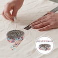 thumbnail image 2 of 1 Roll Self Adhesive Rhinestone Ribbons Bling Rhinestone Roll DIY Clothing Craft, 2 of 9