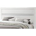 thumbnail image 2 of Bowery Hill Queen Storage Panel Bed in White and Rhinestone, 2 of 4