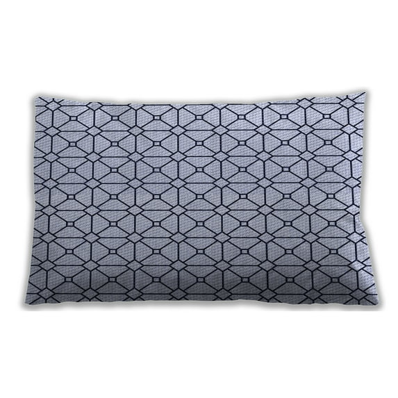 Ahgly Company Outdoor Rectangular Contemporary Lumbar Throw Pillow, 13 inch by 19 inch