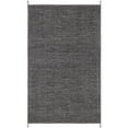 thumbnail image 2 of SAFAVIEH Montauk Bijar Jace Solid Soft Braided Cotton Area Rug, Grey/Black, 3' x 5', 2 of 7