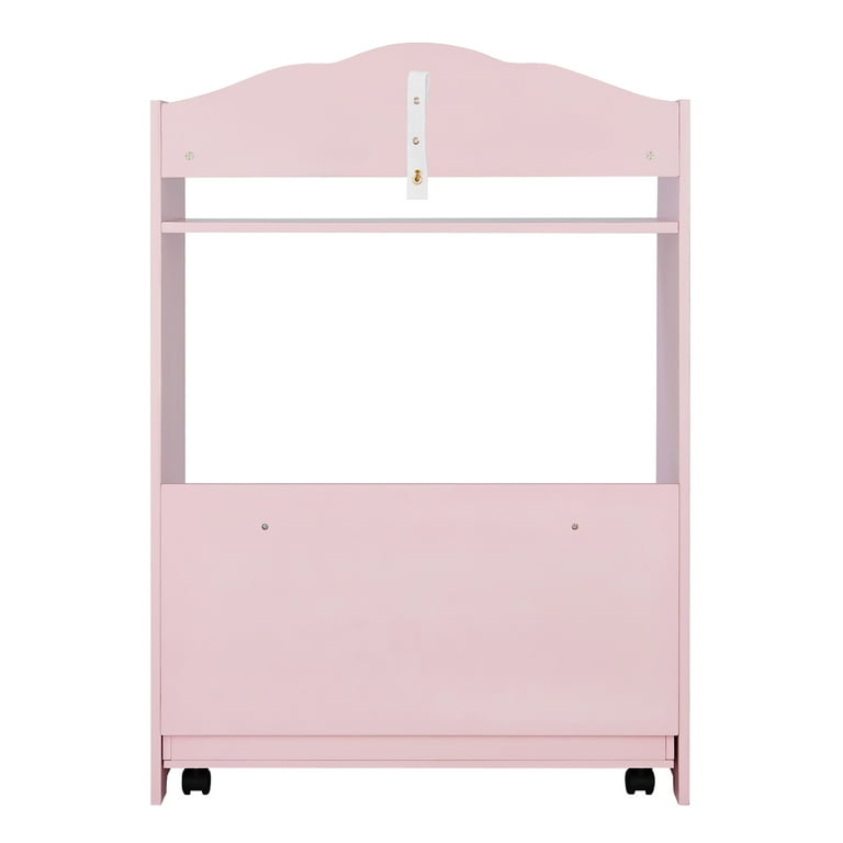 Organizer Giocattoli Fantasy Campi Assolati Safari Con Cassetto Scorrevole E Ruote - TD-13219A - Scaffale Per Libri E Giochi