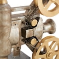 thumbnail image 5 of 11" x 15" Brown Metal Projector Film Sculpture, by DecMode, 5 of 13