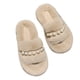 thumbnail image 2 of Zapatillas para mujer, pantuflas peludas de imitación para mujer, pantuflas mullidas para mujer, pantuflas de invierno compactas y livianas, 2 of 8