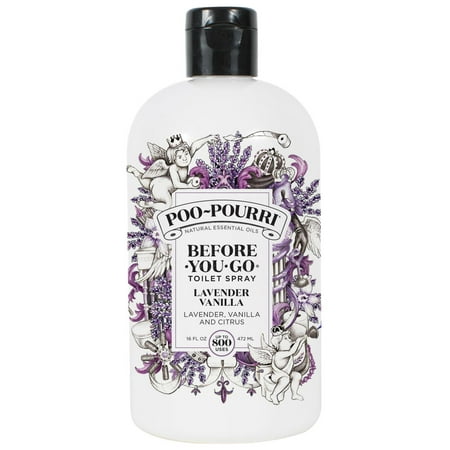 Poo~Pourri Before-You-Go Toilet Spray, Lavender Vanilla Scent,