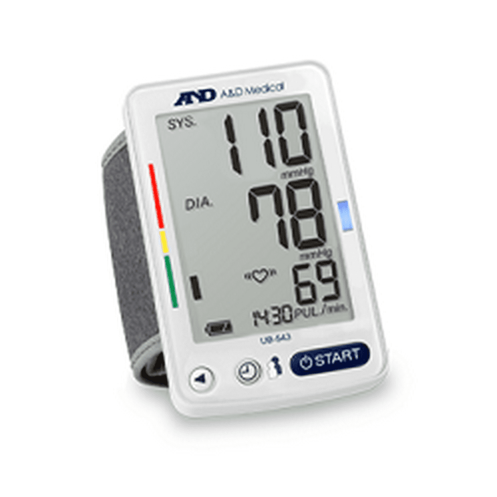 A&D Medical Premium MultiUser Wrist Blood Pressure Monitor Walmart