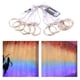 thumbnail image 4 of Cortina de ventana Cadena de hadas telemando Luces alimentadas por USB para Navidad Dormitorio Boda Hogar Jardín Elevado 3x2.8m 280LEDs, 4 of 7