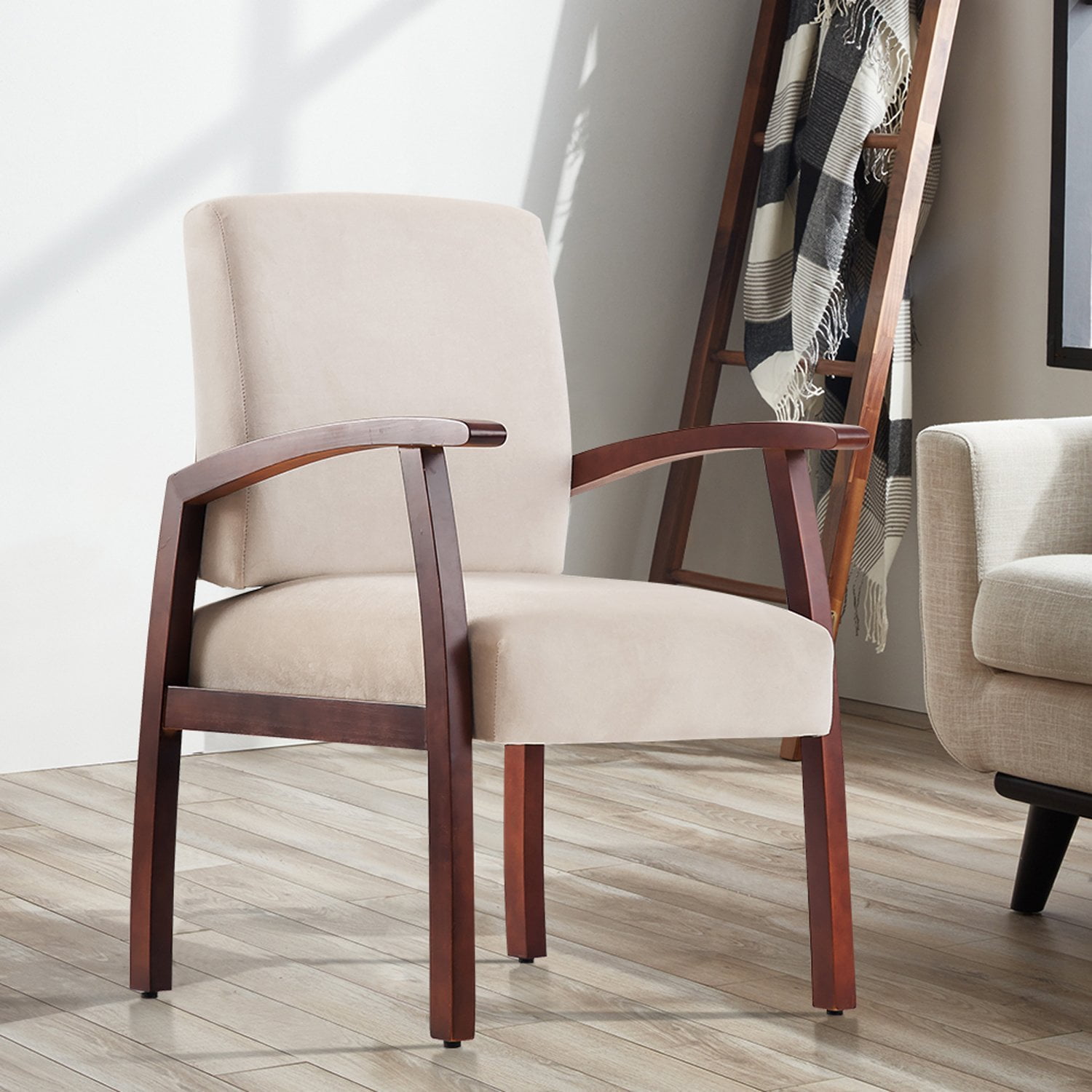 Harper&Bright Designs Guest Chairs Reception Chairs with Armrest Arm