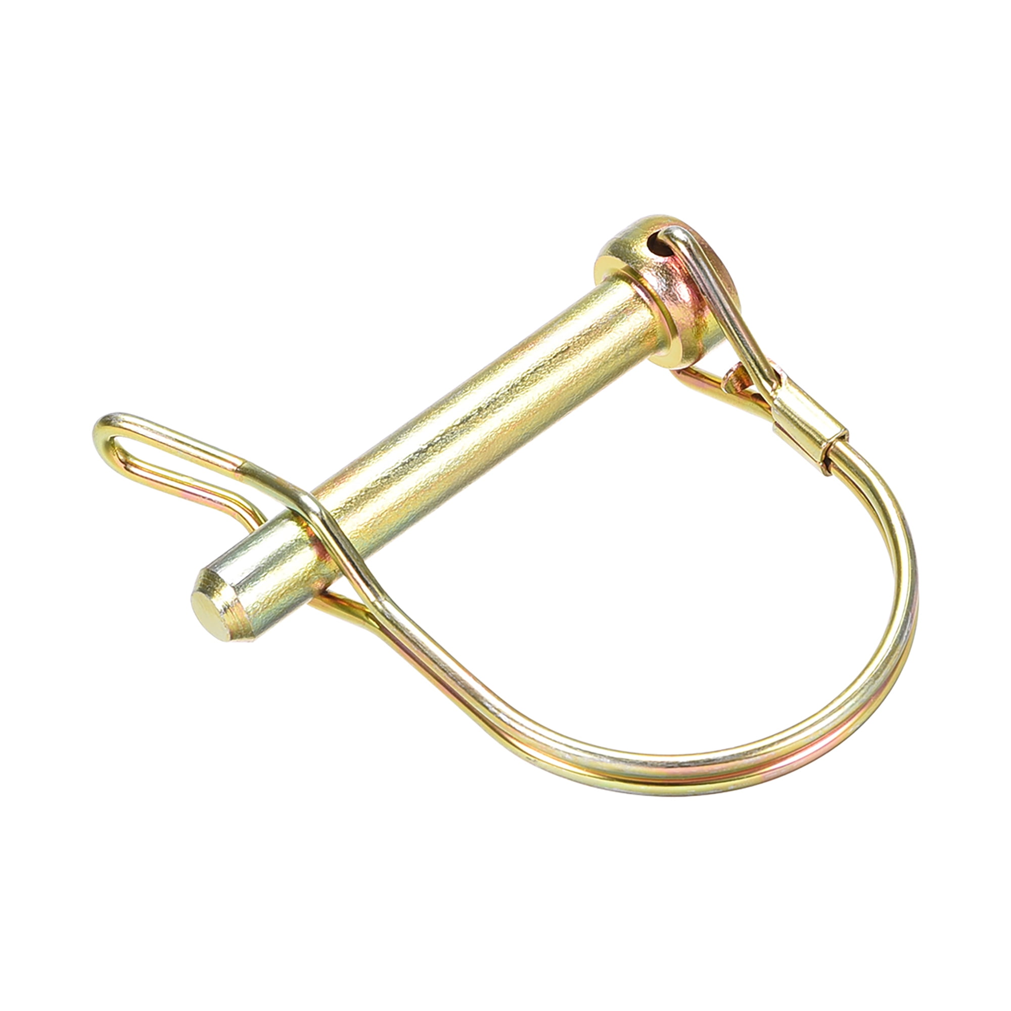 Shaft Locking Pin w Ear 8mm x 50mm Coupler Pin for Farm Trailers Wagons Lawn Garden in Arch