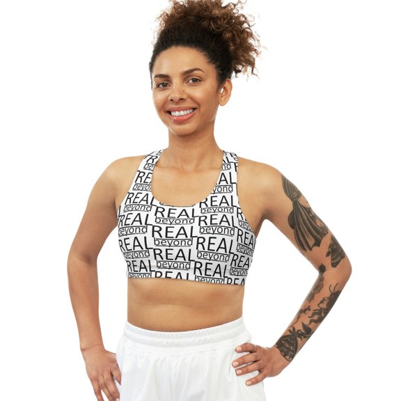 Seamless Sports Bra - Polyester/Spandex - "Beyond Real"