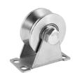 thumbnail image 2 of 1-Pack V-Type Stainless Steel Pulley Block Mute Bearings Groove Sliding Roller Track Wheel, 2 of 4
