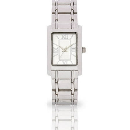 ACCUTIME WATCH CORP - Women's Sliver Face Fashion Watch, Faux Sliver ...
