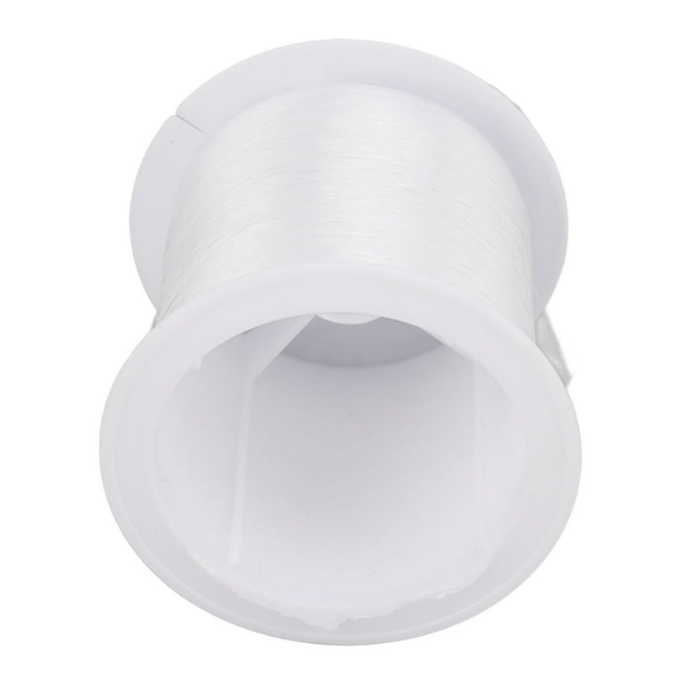 Clear Nylon String Cord, 1 Roll 0.2mm / 142yd Nylon Thread Clear Fishing  Line Craft String For Hanging Ornaments