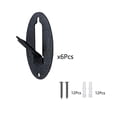 thumbnail image 3 of DOLITY 6 Pieces Mount Hanger Animals Hanger Bracket Metal Hook Mounting, 3 of 8