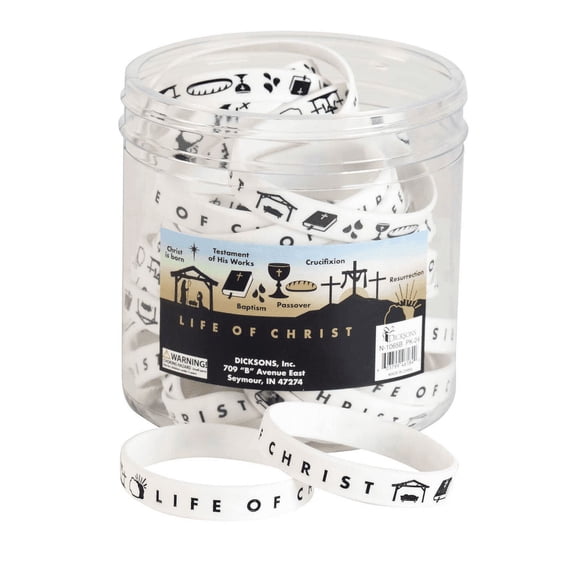 Bracelet Silicone Life Of Christ