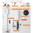 thumbnail image 4 of Lámpara Luckystyle LED Regulable 12W con Control Remoto y Interruptor de Pie, 4 of 9