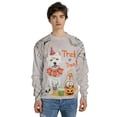 thumbnail image 4 of Trick or Treat West Highland White Terrier Mummy Cosplay Pumpkin Candy Basket All Over Print 3D Sweatshirt Unisex Merch Westie Westy Dog Lover - 12016, 4 of 6