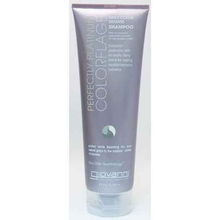 Shampoo-Colorflage Perfectly Platinum Giovanni 8.5 oz Liquid