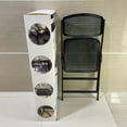 thumbnail image 5 of HZAOJI Dining chairs,Folding Chair, 18-8 Steel, Black, 5 of 11