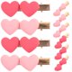 thumbnail image 1 of KAKOWELY 10 pinzas para el pelo de San Valentín con forma de corazón para mujeres y niñas., 1 of 5