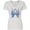 AA-White, variant on Inktastic Thyroid Cancer Awareness with Butterfly Ribbon Words Women's V-Neck T-Shirt