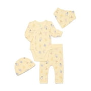 Disney Baby Wishes and Dreams Character Baby Allover Print Take Me Home Set, 4-Piece, Sizes Preemie-6/9 Months