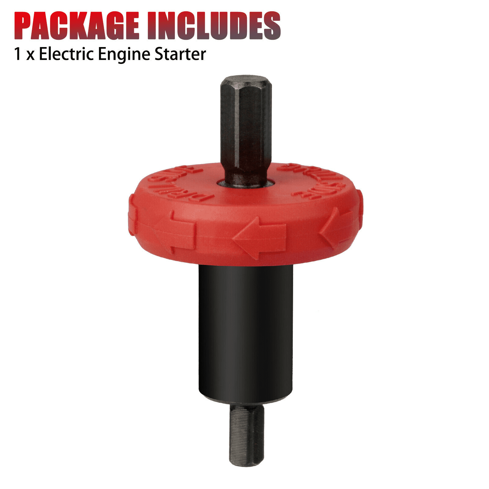 Crazyview Jump Start Electric Engine Easy Starter Drill Bit Adapter For Troy-Bilt Trimmers