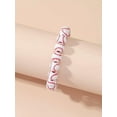 thumbnail image 2 of QQTDFG Baseball Decor Beaded Bracelet for Women Men Crafted Jewelry Stackable Bracelets-default, 2 of 3