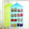 thumbnail image 4 of 16 Pocket Clear Over Door Hanging Bag  Shoe Rack Hanger  Underwear Bra Socks Closet Storage Organizer, 4 of 6