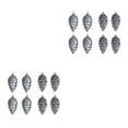 thumbnail image 2 of Destyer 8pack/lot Pine Cone Decorations Festive Pine Cone Pendant To Add Joy To Tree Dark Grey 2Set, 2 of 6