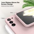 thumbnail image 2 of Slim Liquid Silicone Case for Galaxy S23, with Scratch-Resistant Microfiber Lining Anti-Slip and Shock Absorption Soft Silicone Protective Case for Samsung Galaxy S23 5G 6.1 inch 2023 Pink, 2 of 7