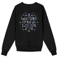 thumbnail image 7 of Coraline Some Things Are Not As They Seem Crew Neck Long Sleeve Black Adult Sweatshirt
-Small, 7 of 7