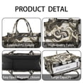 thumbnail image 4 of Large Capacity Tote Bag,Black Marble Gold Dot Pattern Handbag Fashion Luxury Tote Bag,15.7"x13"x 5.1" Inches,Laptop Compatible, 4 of 6