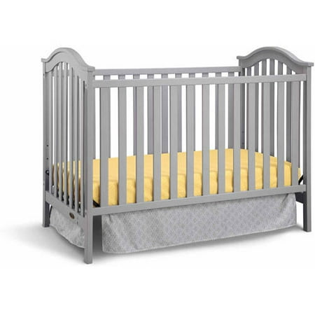 Graco Ashland Classic 3 In 1 Convertible Crib Pebble Gray